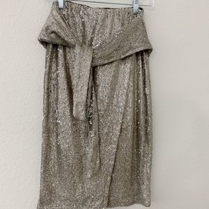 Zara sequin skirt